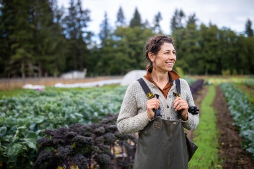 Local advocate and qathet Old-Growth member, Rachael Sherstad.