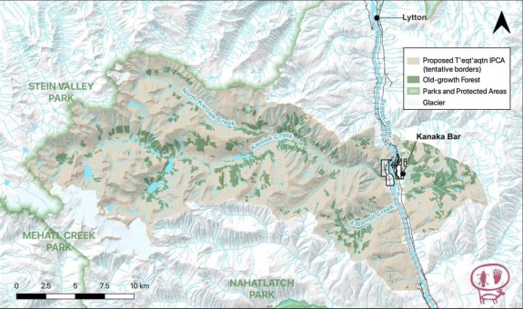 IPCA proposal from the Kanaka Bar Band, which the Ancient Forest Alliance is supporting along with the Endangered Ecosystems Alliance and Nature-Based Solutions Foundation.