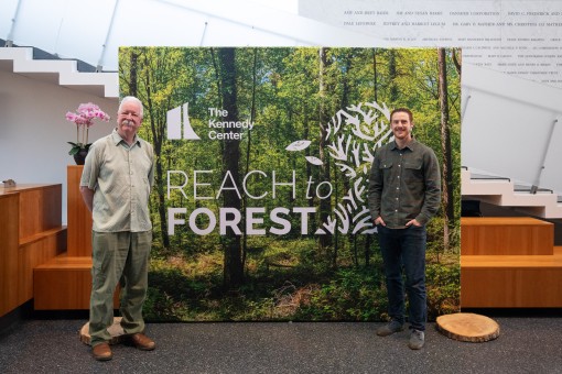 Andy & TJ at the REACH to FOREST event at the Kennedy Center in Washington, DC.
