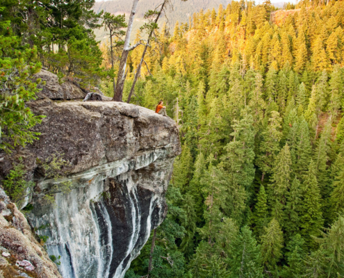 Cathedral Grove Canyon Cliff