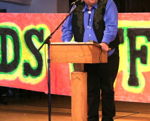 Hul’qumi’num Treaty group Chief Treaty Negotiator Robert Morales