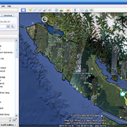 Google Earth Screen Shot - Vancouver Island